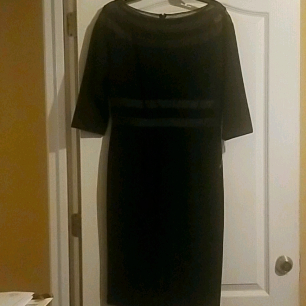 Black formal dress